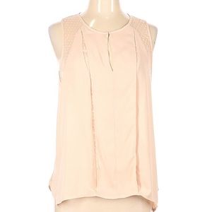 NWT Maeve anthropologie nude blush sleeveless top